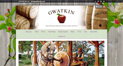 Desktop Screenshot of gwatkincider.co.uk